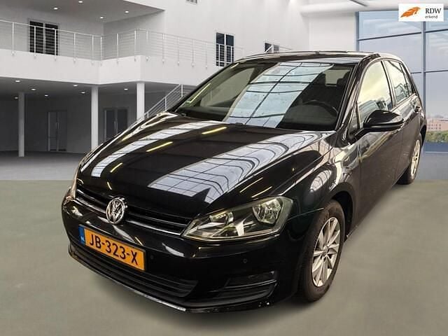 Zwart Gebruikt 2013 VW Golf VII Highline Hatchback | € 5.450 (Super prijs) - Afbeelding 1/4