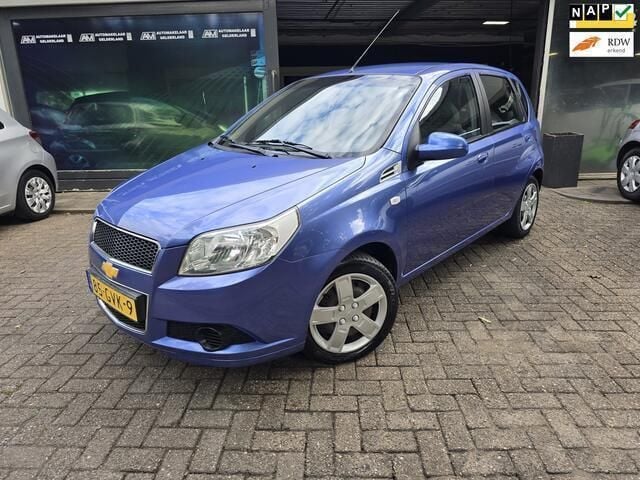 Blauw Gebruikt 2008 Chevrolet Aveo LS Hatchback | € 3.499 (Iets duurder) - Afbeelding 1/4