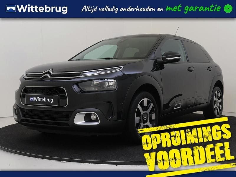Zwart Gebruikt 2020 Citroën C4 PureTech SUV | € 12.000 (Super prijs) - Afbeelding 1/3