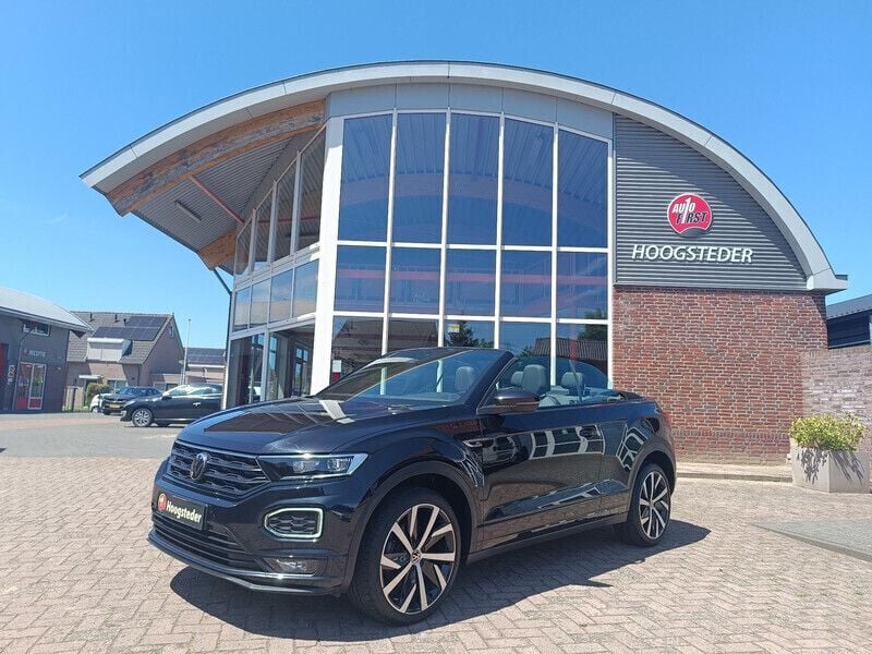 Zwart Gebruikt 2021 VW T-Roc Cabriolet R-line Cabriolet | € 30.445 (Goede deal) - Afbeelding 1/4
