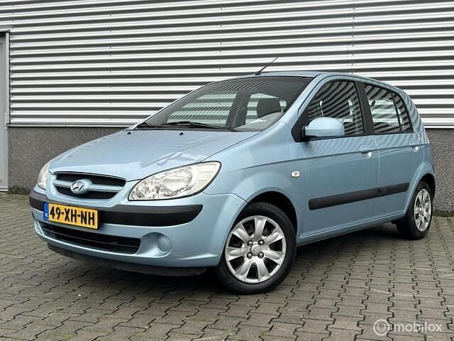 Blauw Gebruikt 2007 Hyundai Getz Active Hatchback | € 1.699 (Eerlijke prijs) - Afbeelding 1/4