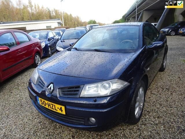 Blauw Gebruikt 2009 Renault Mégane Cabriolet Cabriolet | € 1.995 - Afbeelding 1/4