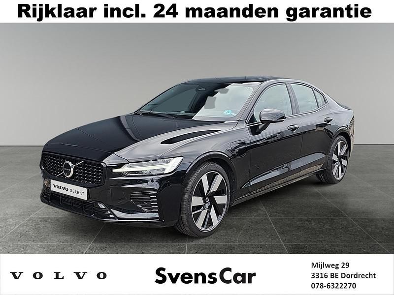 Zwart Gebruikt 2024 Volvo S60 Ultimate Sedan | € 43.450 (Eerlijke prijs) - Afbeelding 1/4