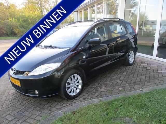 Zwart Gebruikt 2007 Mazda 5 MPV | € 2.960 (Eerlijke prijs) - Afbeelding 1/4
