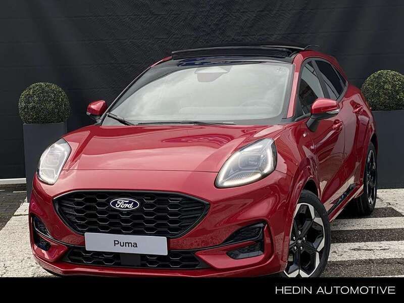 Rood Nieuw 2024 Ford Puma ST-Line X SUV | € 35.213 (Eerlijke prijs) - Afbeelding 1/4