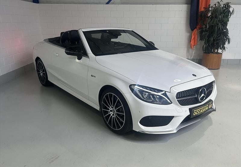 Wit Gebruikt 2017 Mercedes C43 AMG AMG Cabriolet | € 44.650 (Eerlijke prijs) - Afbeelding 1/4