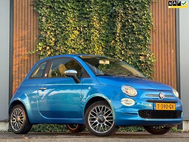 Blauw Gebruikt 2018 Fiat 500 Young Hatchback | € 8.990 (Eerlijke prijs) - Afbeelding 1/4