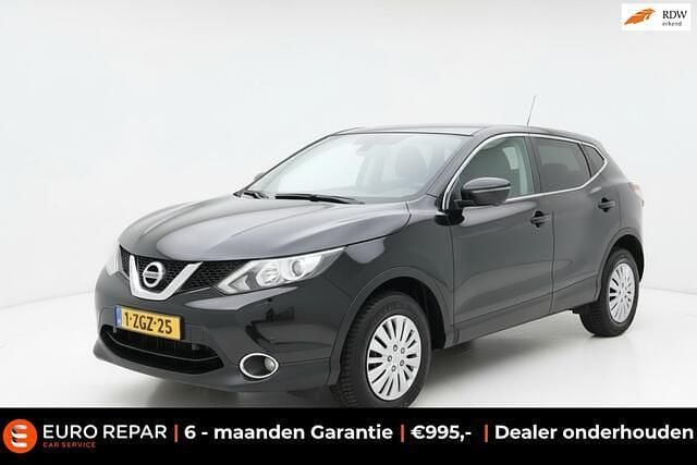 Zwart Occasion 2015 Nissan Qashqai SUV | € 10.495 (Goede deal) - Afbeelding 1/4