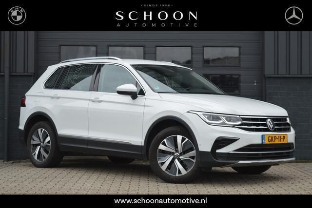 Wit Gebruikt 2021 VW Tiguan SUV | € 26.950 (Super prijs) - Afbeelding 1/3