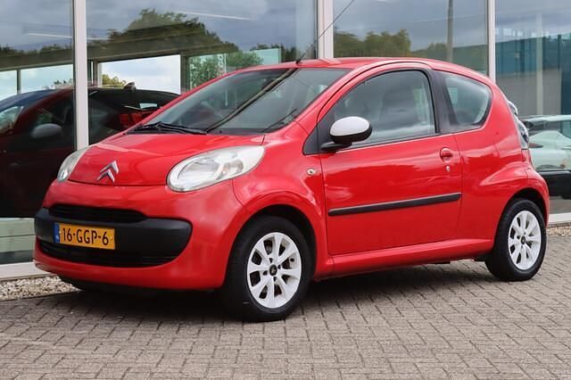 Rood Gebruikt 2008 Citroën C1 Hatchback | € 1.750 (Eerlijke prijs) - Afbeelding 1/4