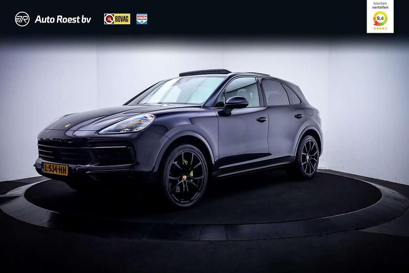 Blauw Gebruikt 2018 Porsche Cayenne SUV | € 54.750 (Eerlijke prijs) - Afbeelding 1/4