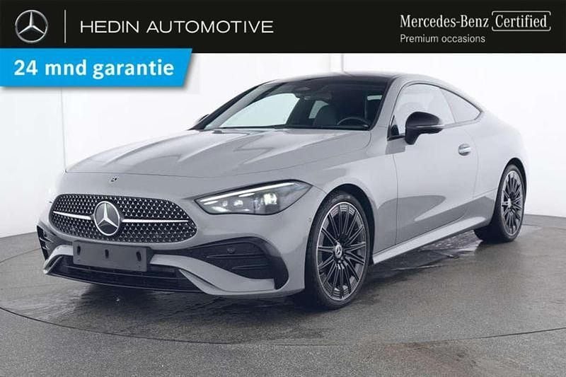Grijs, metallic lak Gebruikt 2024 Mercedes CLE200 AMG line Coupé | € 66.900 (Eerlijke prijs) - Afbeelding 1/3