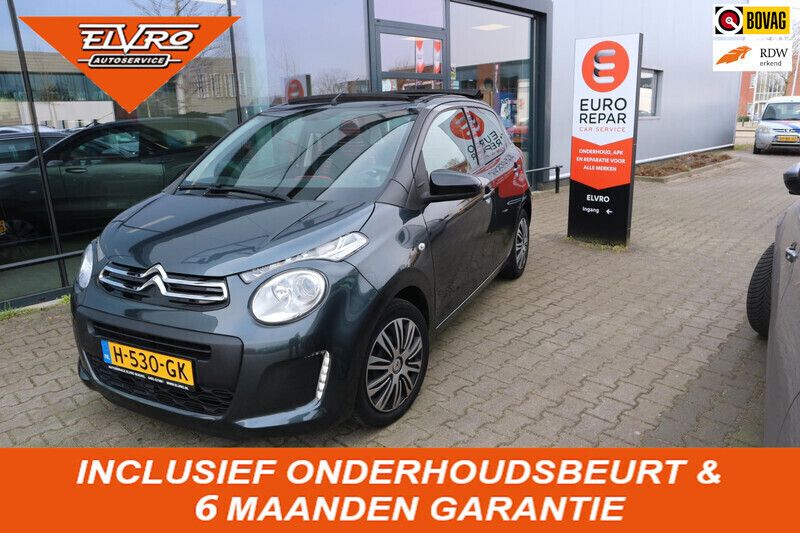 Grijs Gebruikt 2015 Citroën C1 Shine Hatchback | € 6.950 (Eerlijke prijs) - Afbeelding 1/4