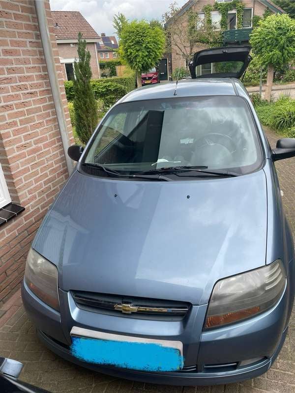 Blauw Gebruikt 2006 Chevrolet Kalos Hatchback | € 999 (Goede deal) - Afbeelding 1/4