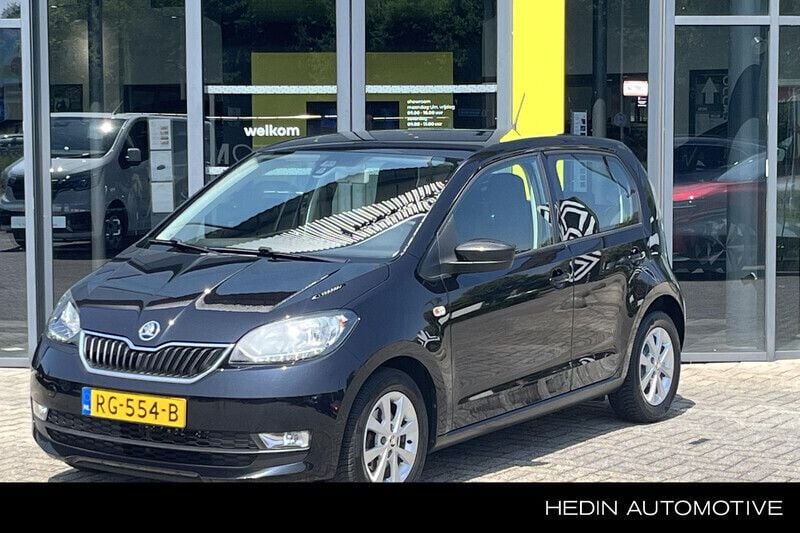 Zwart Gebruikt 2017 Skoda Citigo Ambition Hatchback | € 7.350 (Eerlijke prijs) - Afbeelding 1/4