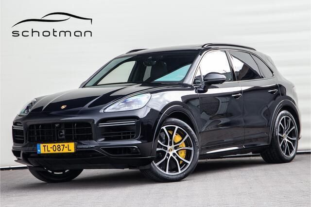 Zwart Gebruikt 2018 Porsche Cayenne Turbo SUV | € 69.500 - Afbeelding 1/4