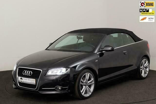 Zwart Gebruikt 2011 Audi A3 Cabriolet Ambition Cabriolet | € 15.999 - Afbeelding 1/4