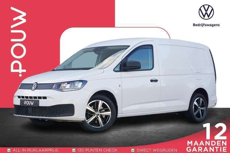 Wit Gebruikt 2022 VW Caddy Maxi MPV | € 25.400 (Eerlijke prijs) - Afbeelding 1/4