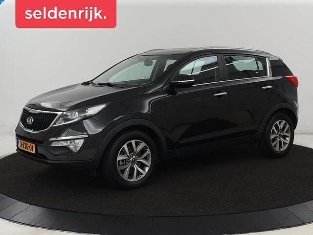 Zwart Gebruikt 2015 Kia Sportage SUV | € 10.900 (Super prijs) - Afbeelding 1/4