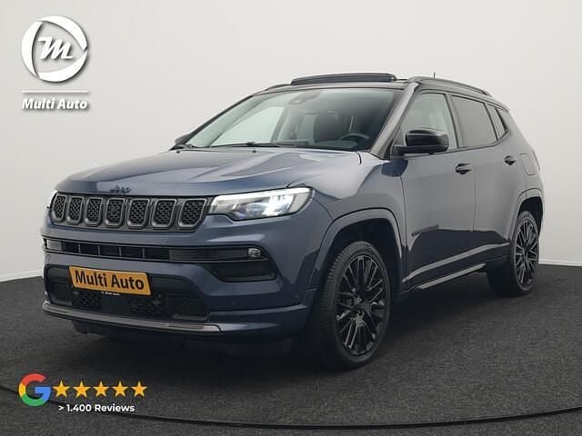 Blauw Gebruikt 2022 Jeep Compass SUV | € 25.890 (Eerlijke prijs) - Afbeelding 1/4
