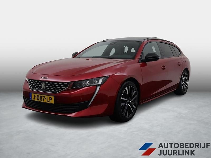 Rood Occasion 2020 Peugeot 508 SW GTi Stationwagen | € 20.899 (Super prijs) - Afbeelding 1/4