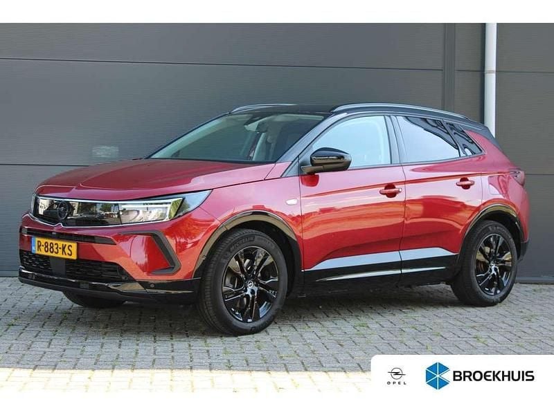 Rood Gebruikt 2022 Opel Grandland X GS Line SUV | € 25.900 (Goede deal) - Afbeelding 1/4