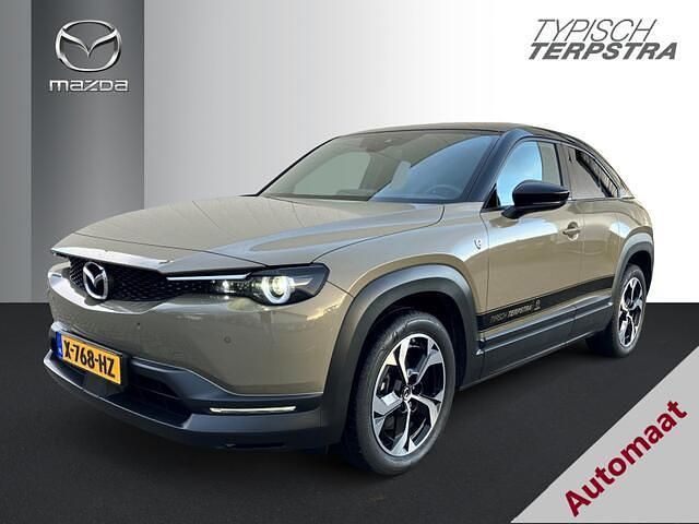 Geel Gebruikt 2023 Mazda MX30 Makoto SUV | € 27.950 (Iets duurder) - Afbeelding 1/4