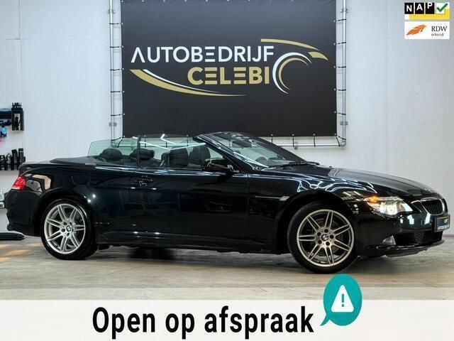 Zwart Gebruikt 2010 BMW 630 Cabriolet Executive Cabriolet | € 17.895 - Afbeelding 1/4