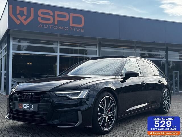 Zwart Gebruikt 2021 Audi A6 Competition Stationwagen | € 38.800 (Goede deal) - Afbeelding 1/4