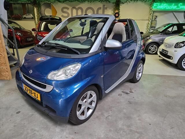 Blauw Gebruikt 2007 Smart ForTwo Cabrio Passion Cabriolet | € 3.750 (Iets duurder) - Afbeelding 1/4