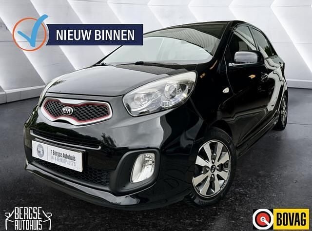 Zwart, metallic lak Gebruikt 2015 Kia Picanto 2 Hatchback | € 4.990 (Eerlijke prijs) - Afbeelding 1/4