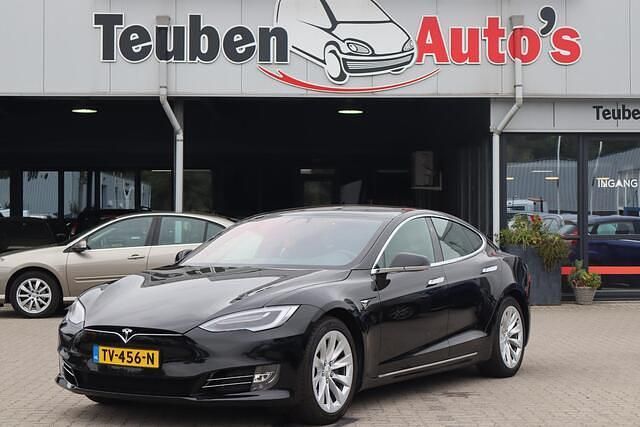 Zwart Gebruikt 2018 Tesla Model S Sedan | € 21.985 (Goede deal) - Afbeelding 1/4