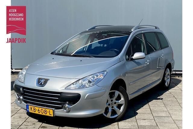 Grijs Gebruikt 2007 Peugeot 307 Stationwagen | € 1.999 (Iets duurder) - Afbeelding 1/4