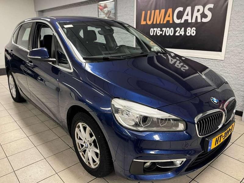 Occasion BMW 218 Active Tourer Luxury Line 136 PK (100 kW) 2016 Blauw MPV