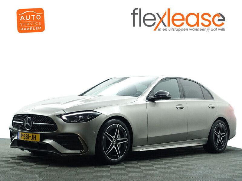Grijs metallic Gebruikt 2021 Mercedes C180 AMG Sedan | € 45.900 - Afbeelding 1/4