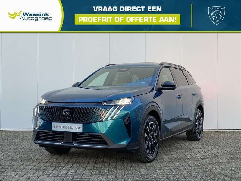 Blauw metallic Nieuw 2025 Peugeot 5008 Allure MPV | € 41.940 - Afbeelding 1/4