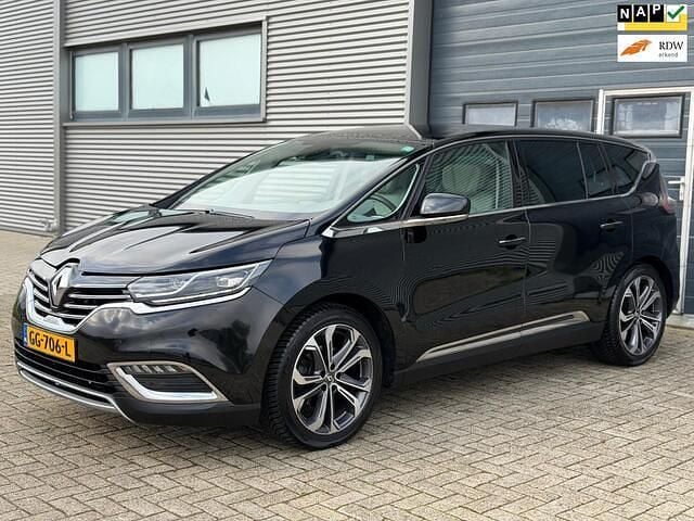 Zwart Occasion 2015 Renault Espace Initiale Paris MPV | € 16.249 (Eerlijke prijs) - Afbeelding 1/4