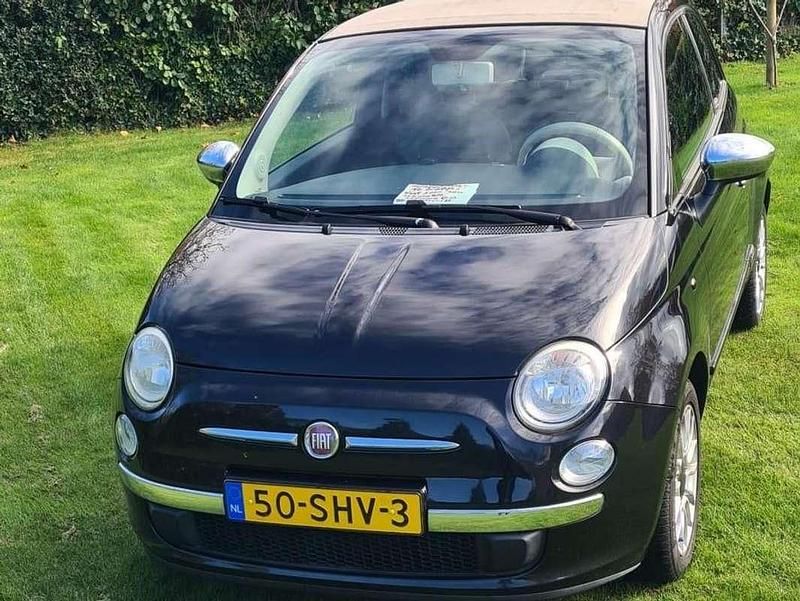 Occasion Fiat 500 Lounge 86 PK (63 kW) 2011 Zwart Hatchback
