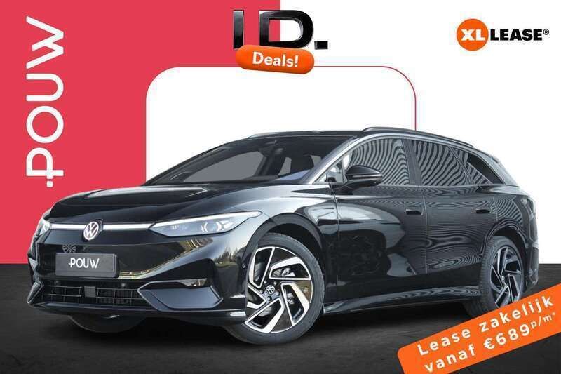 Zwart, metallic lak Nieuw 2025 VW ID.7 Pro Sedan | € 55.250 (Eerlijke prijs) - Afbeelding 1/4