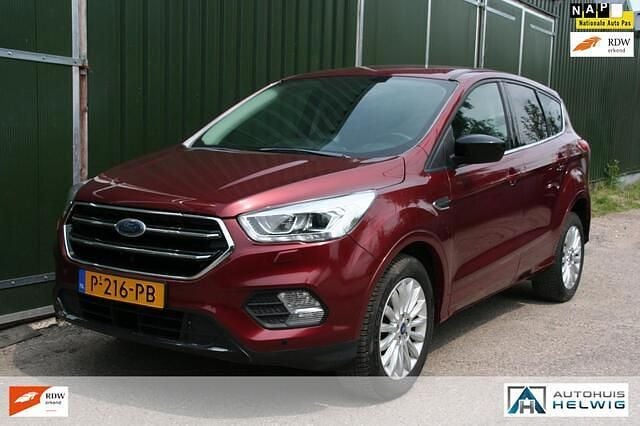 Rood Gebruikt 2016 Ford Kuga Titanium SUV | € 14.950 (Super prijs) - Afbeelding 1/4