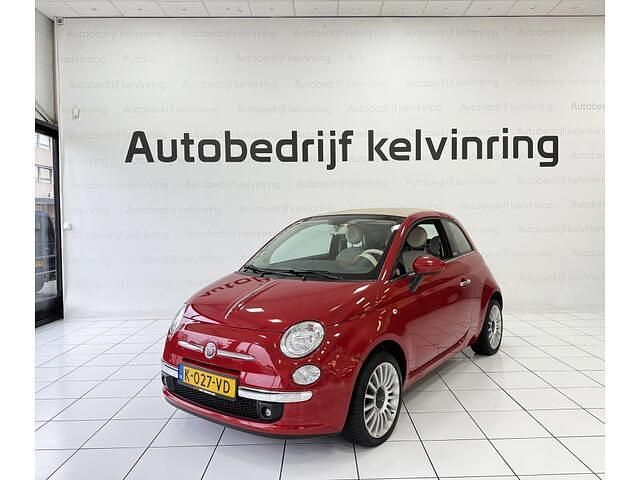 Occasion Fiat 500C Lounge 101 PK (74 kW) 2010 Rood Cabriolet