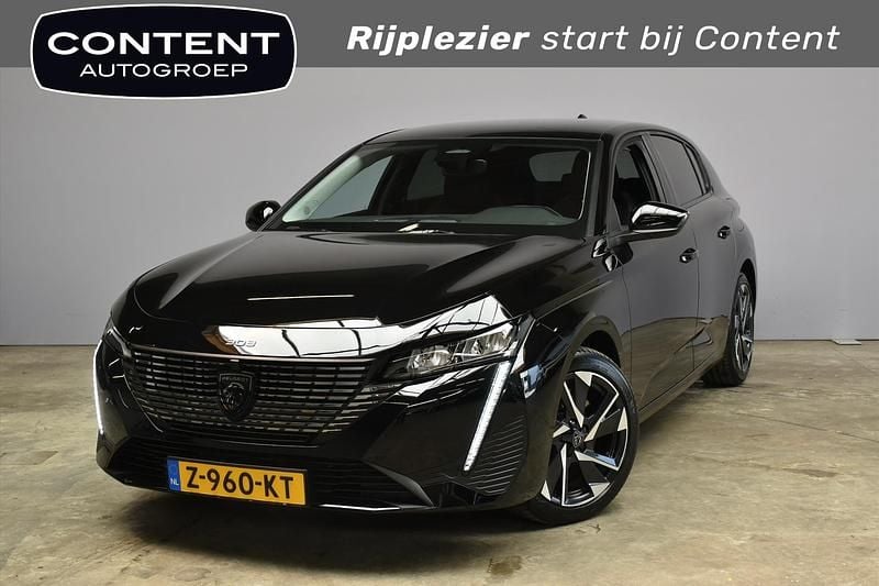 Zwart Occasion 2024 Peugeot 308 Allure Hatchback | € 26.940 (Super prijs) - Afbeelding 1/4