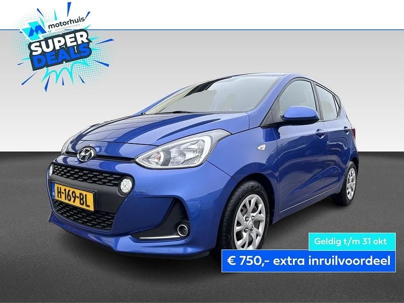 Blauw Gebruikt 2020 Hyundai i10 Comfort Hatchback | € 10.445 (Eerlijke prijs) - Afbeelding 1/4
