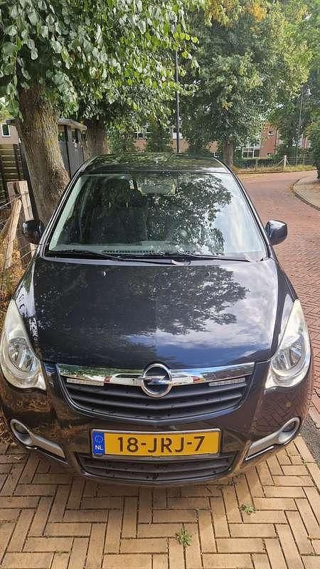 Zwart Gebruikt 2009 Opel Agila Enjoy Stationwagen | € 4.150 (Eerlijke prijs) - Afbeelding 1/4