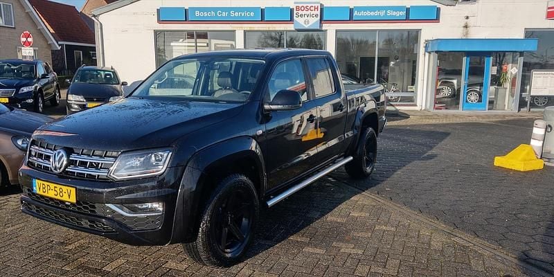 Zwart Gebruikt 2019 VW Amarok Pickup | € 49.950 - Afbeelding 1/4