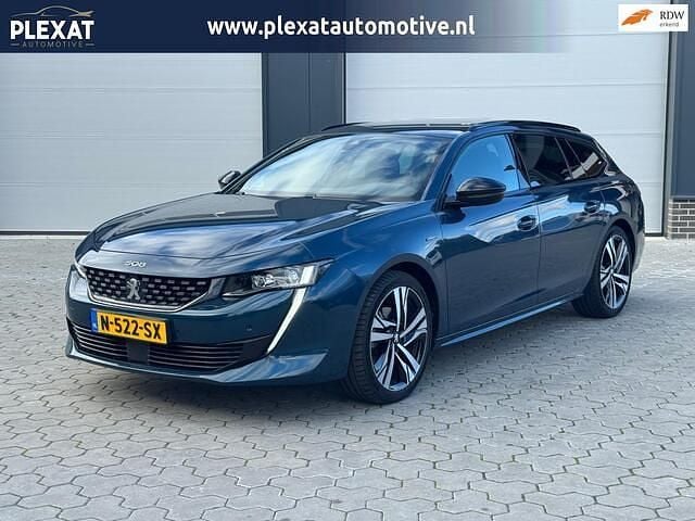 Blauw Gebruikt 2020 Peugeot 508 Allure GT-Line Stationwagen | € 19.945 (Goede deal) - Afbeelding 1/4