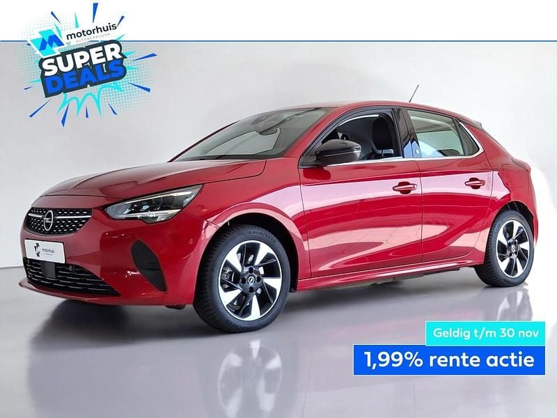 Rood Gebruikt 2023 Opel Corsa-e Elegance Hatchback | € 18.445 (Eerlijke prijs) - Afbeelding 1/4