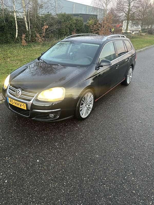 Zwart Occasion 2009 VW Golf V Sportline Stationwagen | € 1.000 (Super prijs) - Afbeelding 1/2