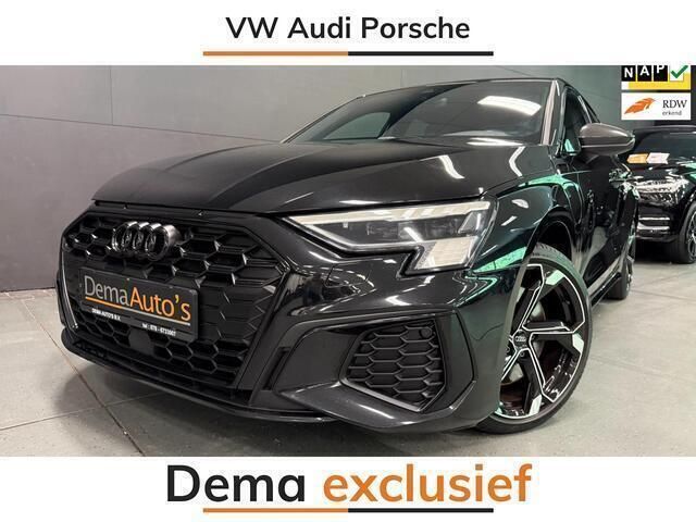 Zwart Gebruikt 2021 Audi A3 Sportback Competition Hatchback | € 25.950 (Goede deal) - Afbeelding 1/4