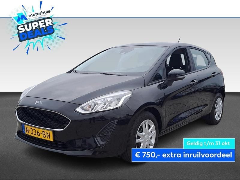 Zwart Gebruikt 2021 Ford Fiesta Hatchback | € 14.790 (Super prijs) - Afbeelding 1/4